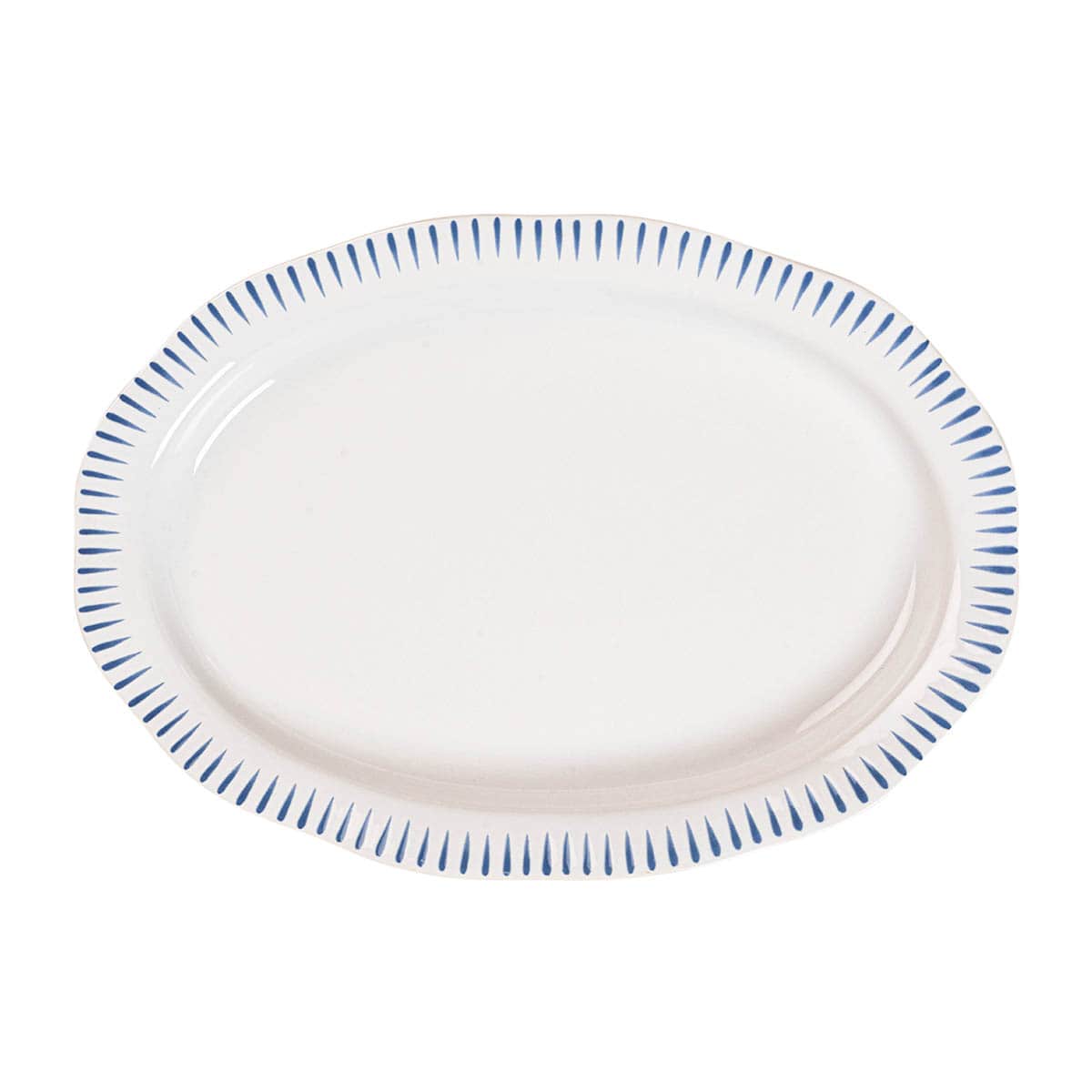 Sitio Stripe 17 in Serving Platter - Delft Blue | 2nd – Juliska