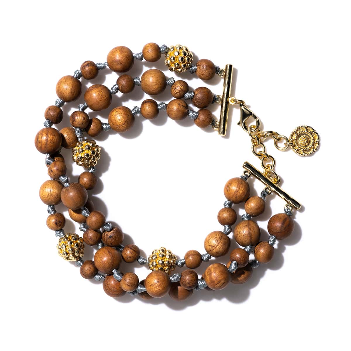 Earth Goddess Beads Bracelet - Teak – Juliska Factory Outlet