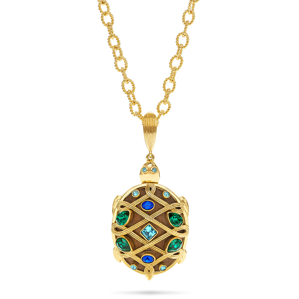 Enchanted Creatures Turtle Pendant