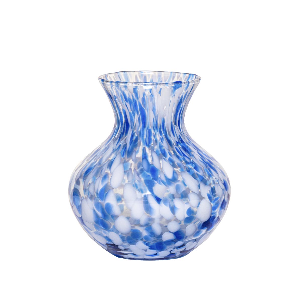 Our eye-catching vases feature gorgeous glass artistry in all their translucent and speckled splendor -- yet seamlessly mix and match with absolutely everything. Garden roses, bunches of cultivated tulips, handfuls of herbs -- you name it – these vessels are perennially stylish, chic, and flourish absolutely anywhere.