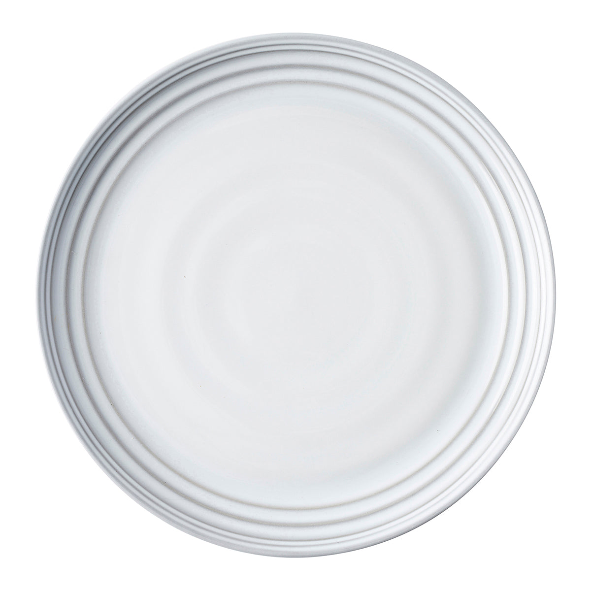 From our Bilbao Collection- Hand hewn in a classic coupe shape, this dinner plate will elevate any casual gathering with a stunning combination of modernity and patina.
