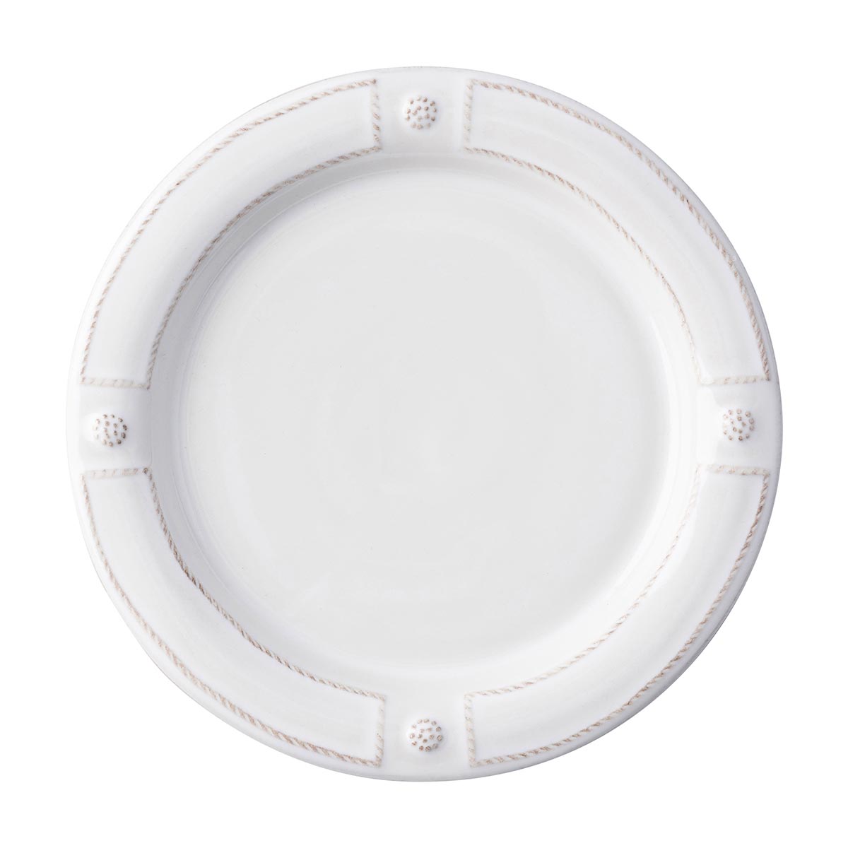 Berry & Thread French Panel Dinner Plate Set/4 - Whitewash | 2nd