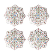 Villa Seville Scalloped Side/Cocktail Plate Set/4 - Chambray