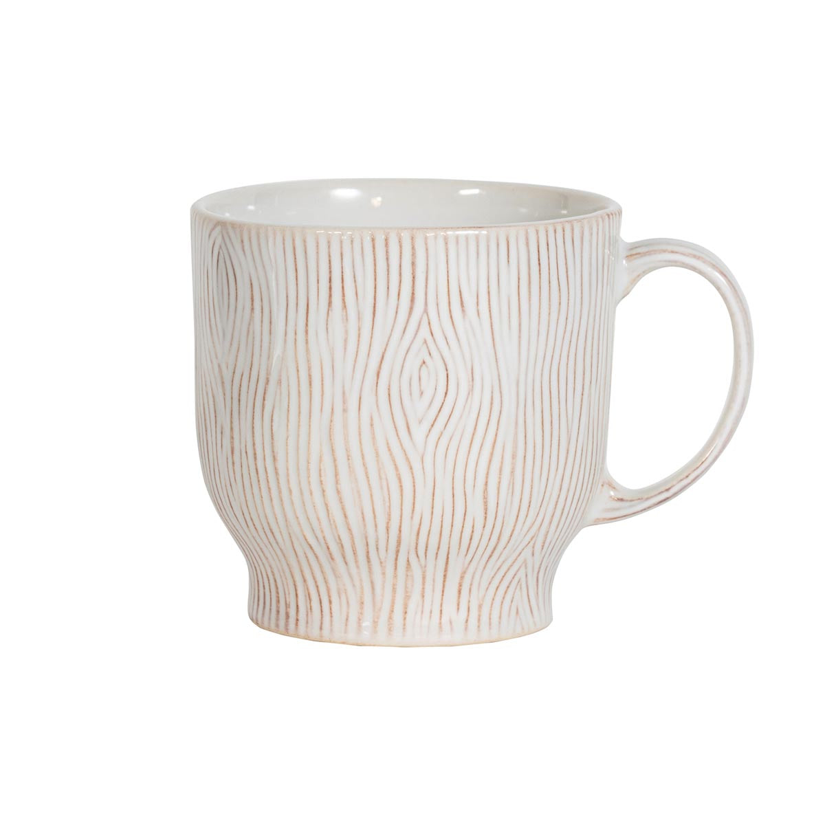 With its woodgrain pattern in a peaceful palette of creams and warm browns, this enchanting motif may inspire thoughts of tea and a good book beneath leafy boughs, morning coffee on the patio to take in the view, or bonfire hot chocolates.