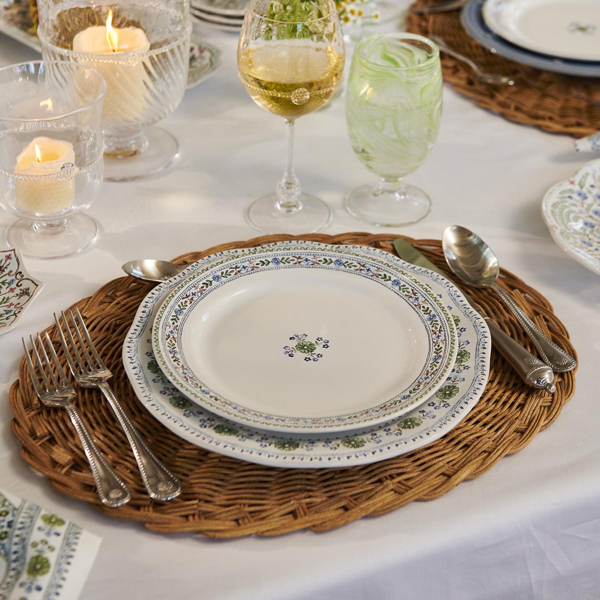 Villa Seville Dinner Plate Set-4 - Chambray | 2nd – Juliska