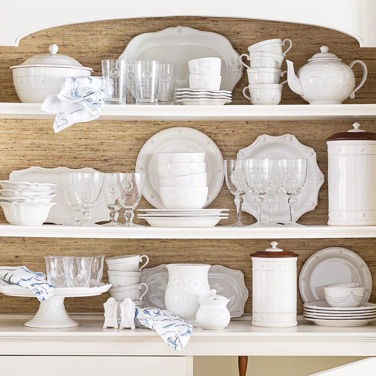 Berry & Thread Whitewash Large Covered Casserole | 2nd