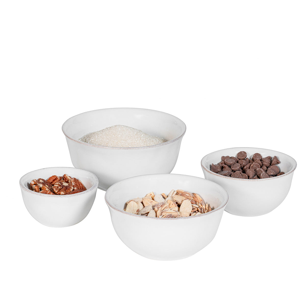 Puro Nesting Prep Bowls Set/4 - Whitewash | 2nd