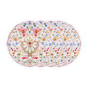 Sofia Melamine Dessert Plate Set/4 - Multi | 1st