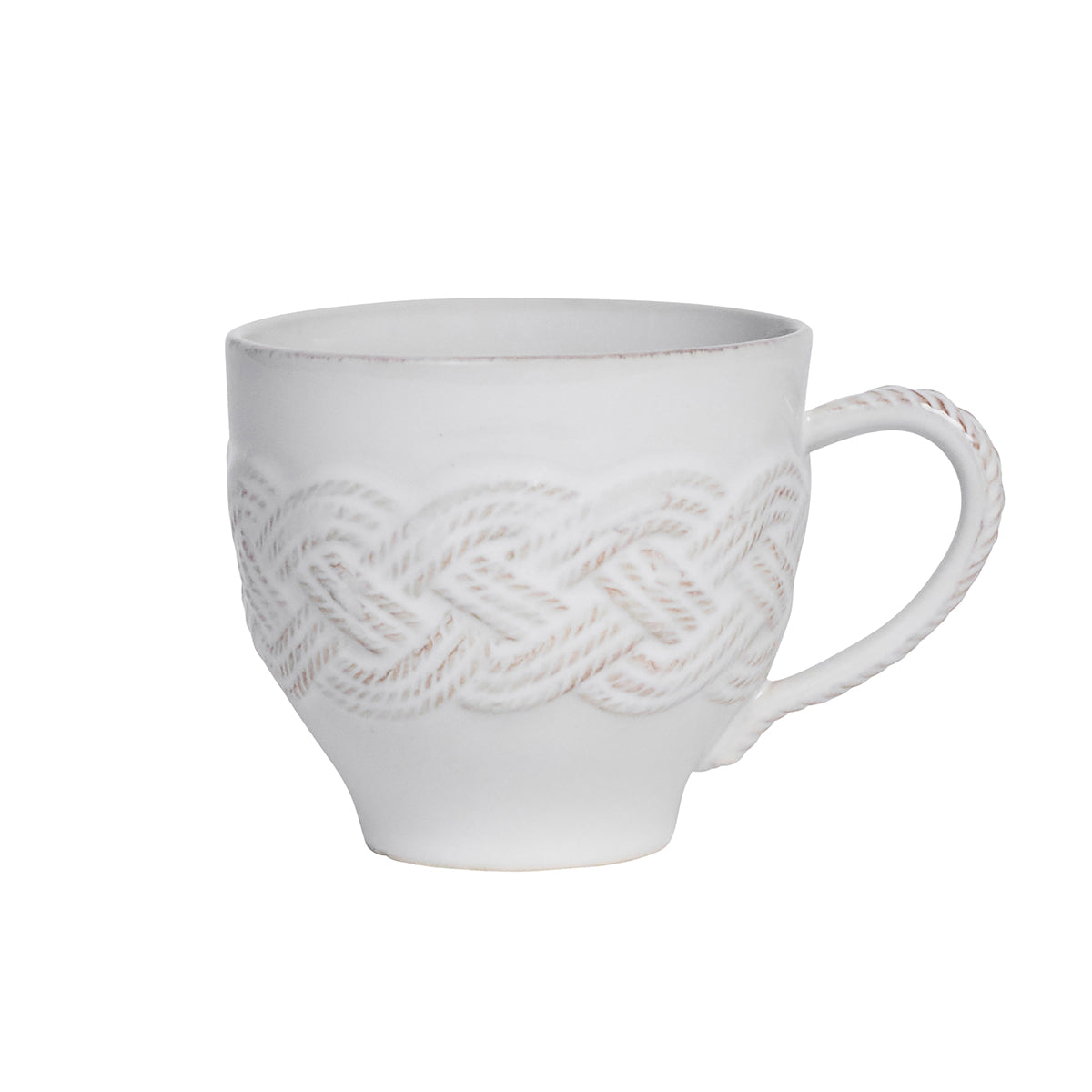 Le Panier Mystic Knot Mug Set/4 - Whitewash