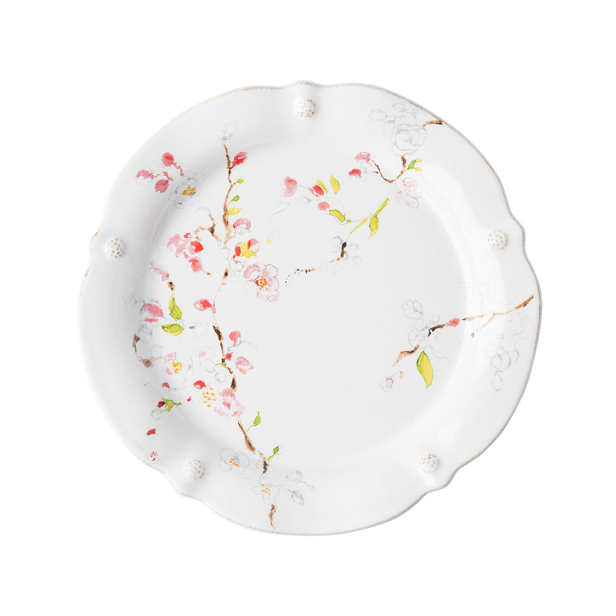 Berry & Thread Floral Sketch Dinner Plate Set/4 - Cherry Blossom | 2nd