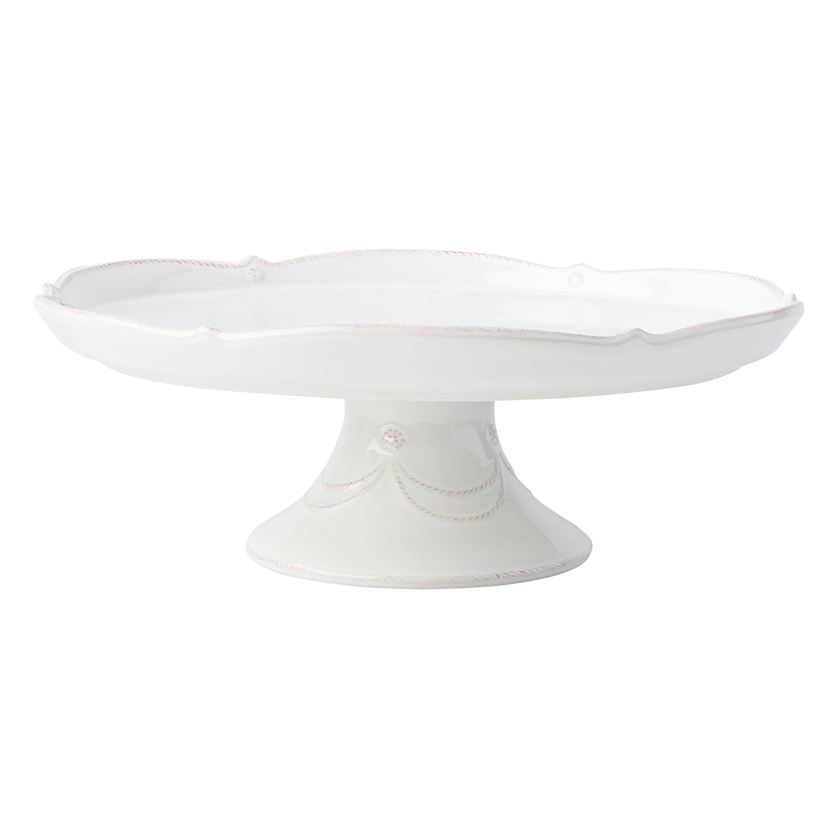 Berry & Thread 14" Cake Stand - Whitewash | 2nd