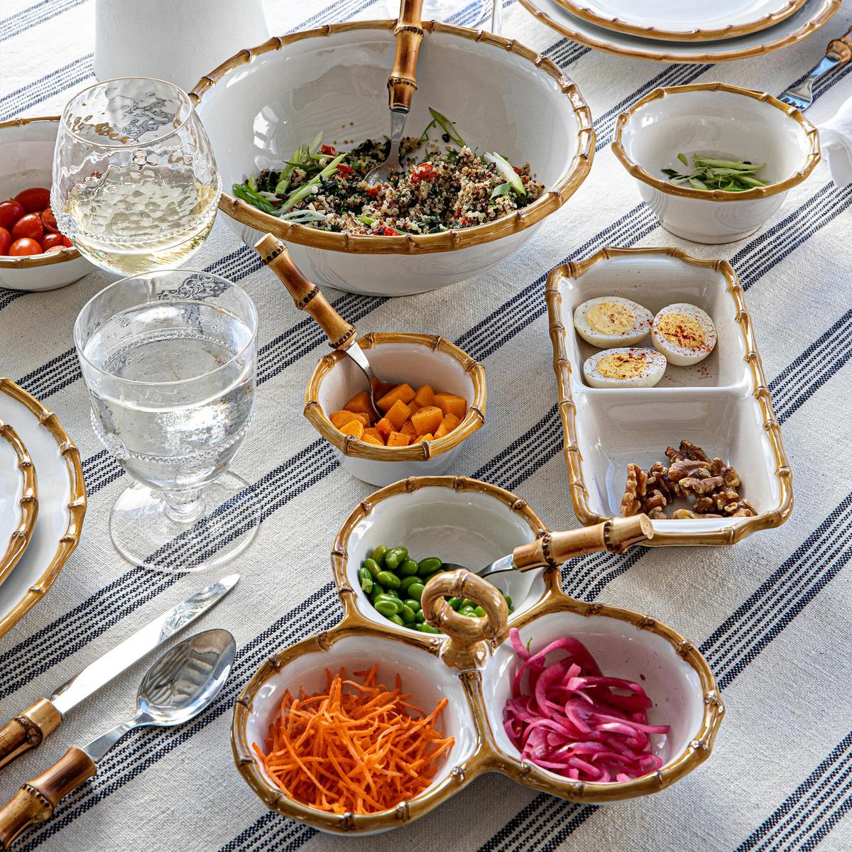 Bamboo Collection Serveware Pieces