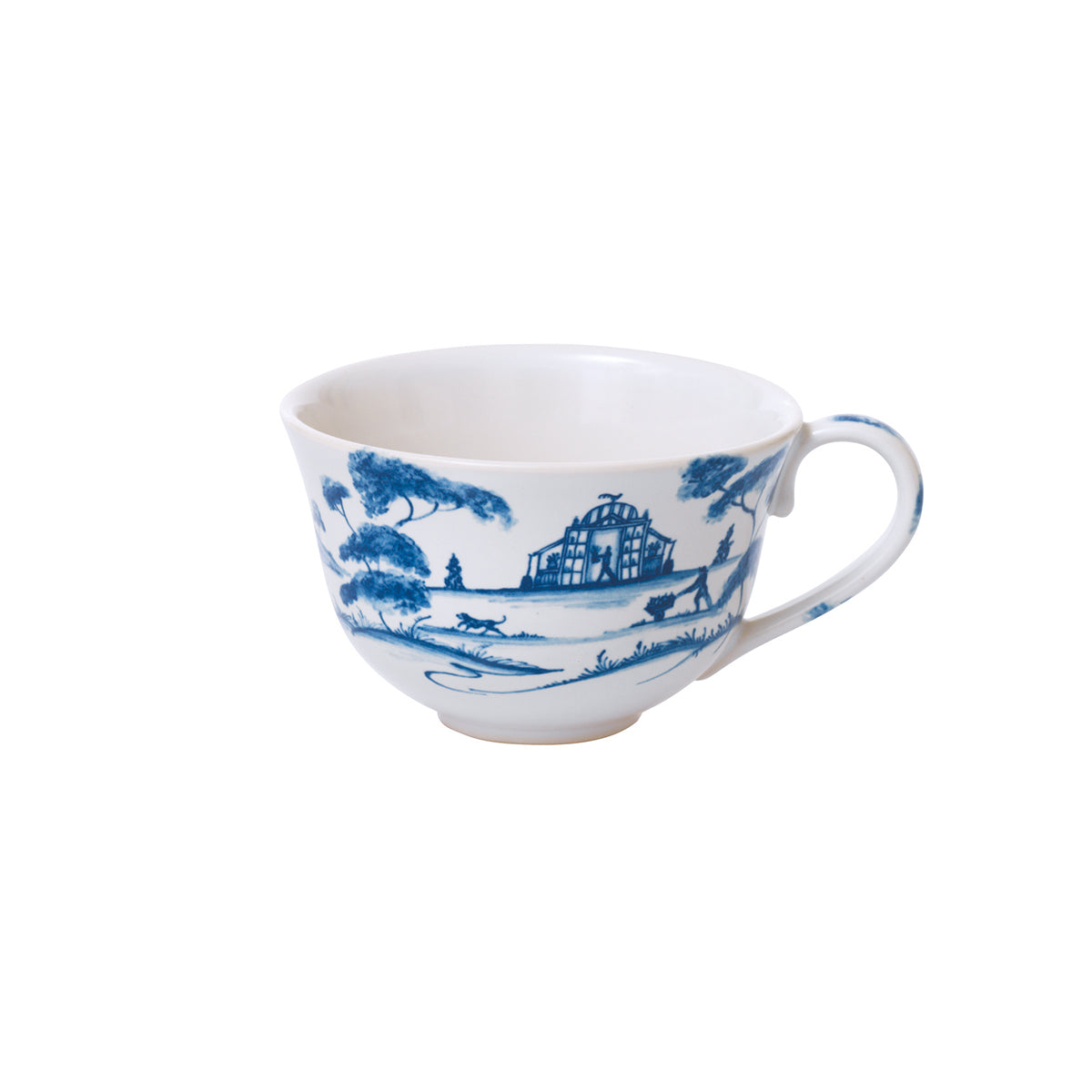 Country Estate Teacup Set-4 - Delft Blue-2nd