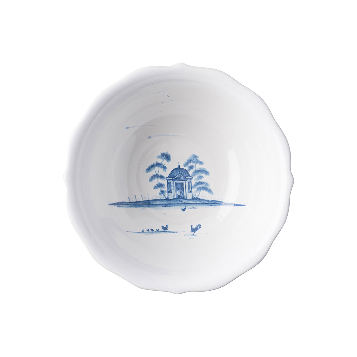 Country Estate Cereal Bowl Set/4 - Delft Blue - Alternate View