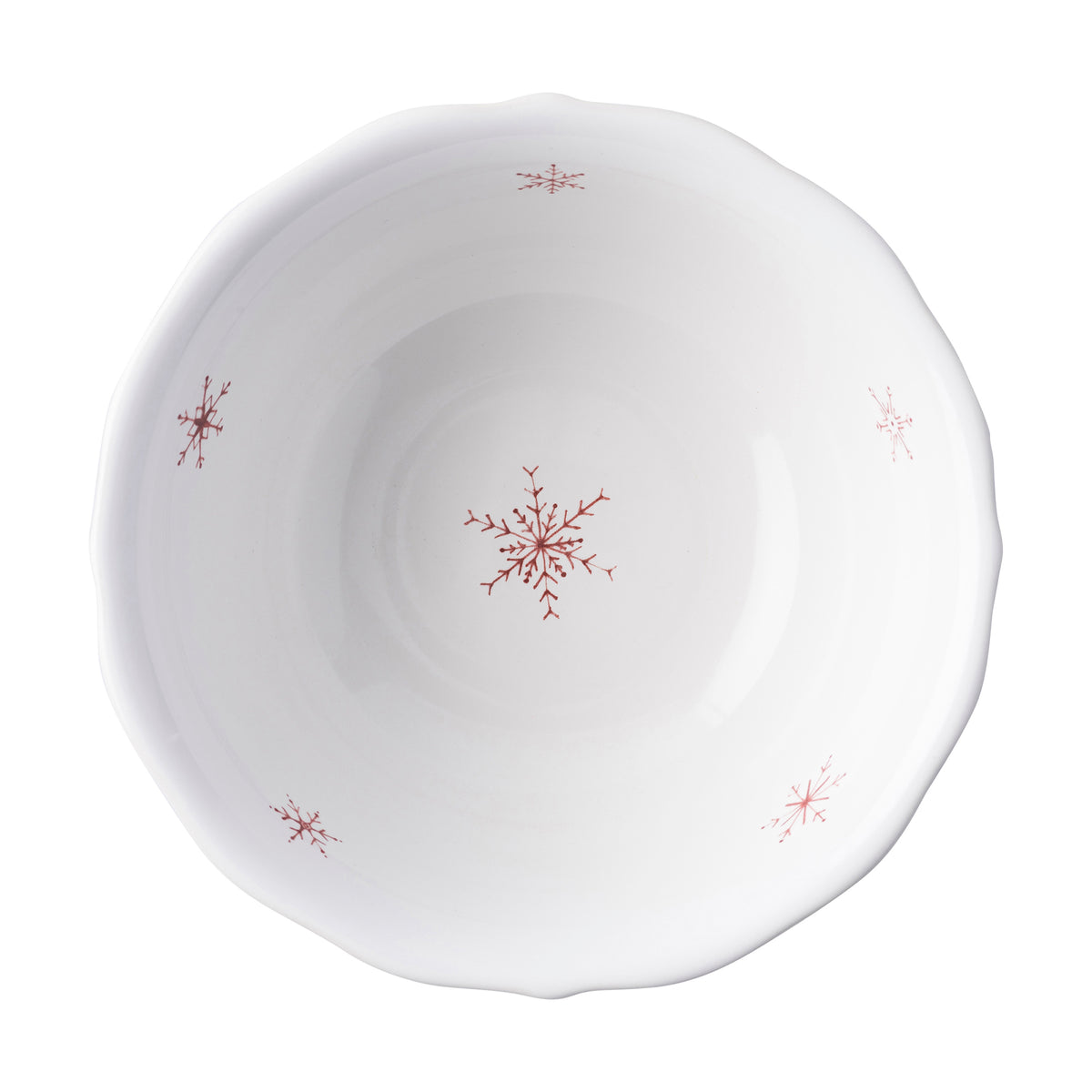 Country Estate Winter Frolic Cereal Bowl Set/4 - Ruby - Alternate View