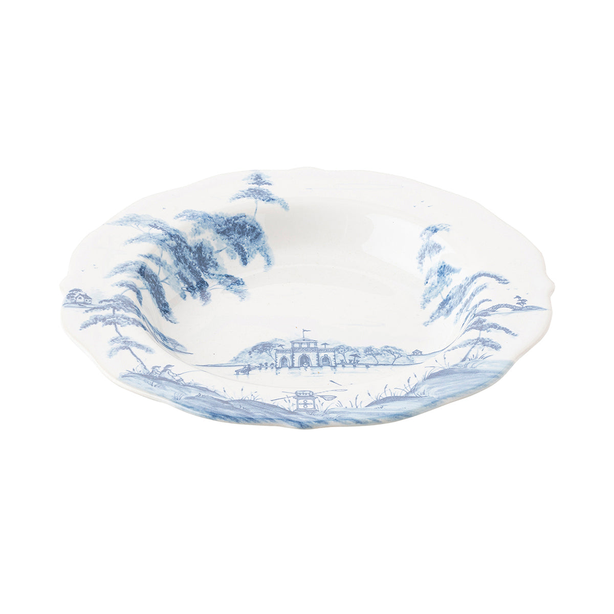 Country Estate Soup Bowl Set/4 - Delft Blue