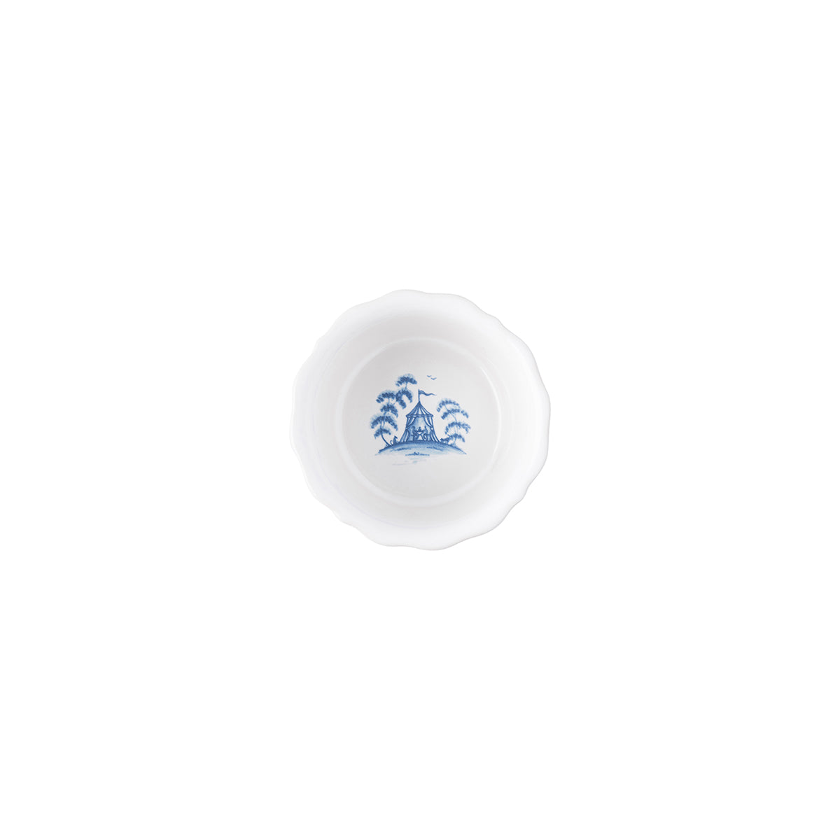 Country Estate Ramekin Set/4 - Delft Blue - Alternate View