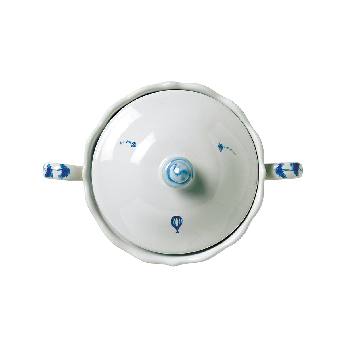 Country Estate Sugar Bowl - Delft Blue | 2nd