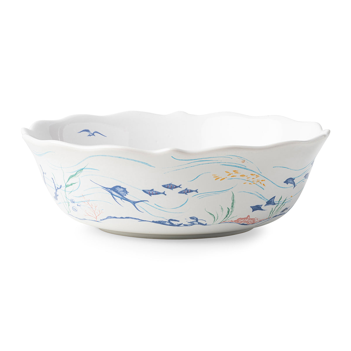 Country Estate Serving Bowl 10 in - Seaside-1st