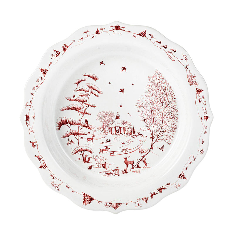 Country Estate Winter Frolic Pie Dish | 2nd