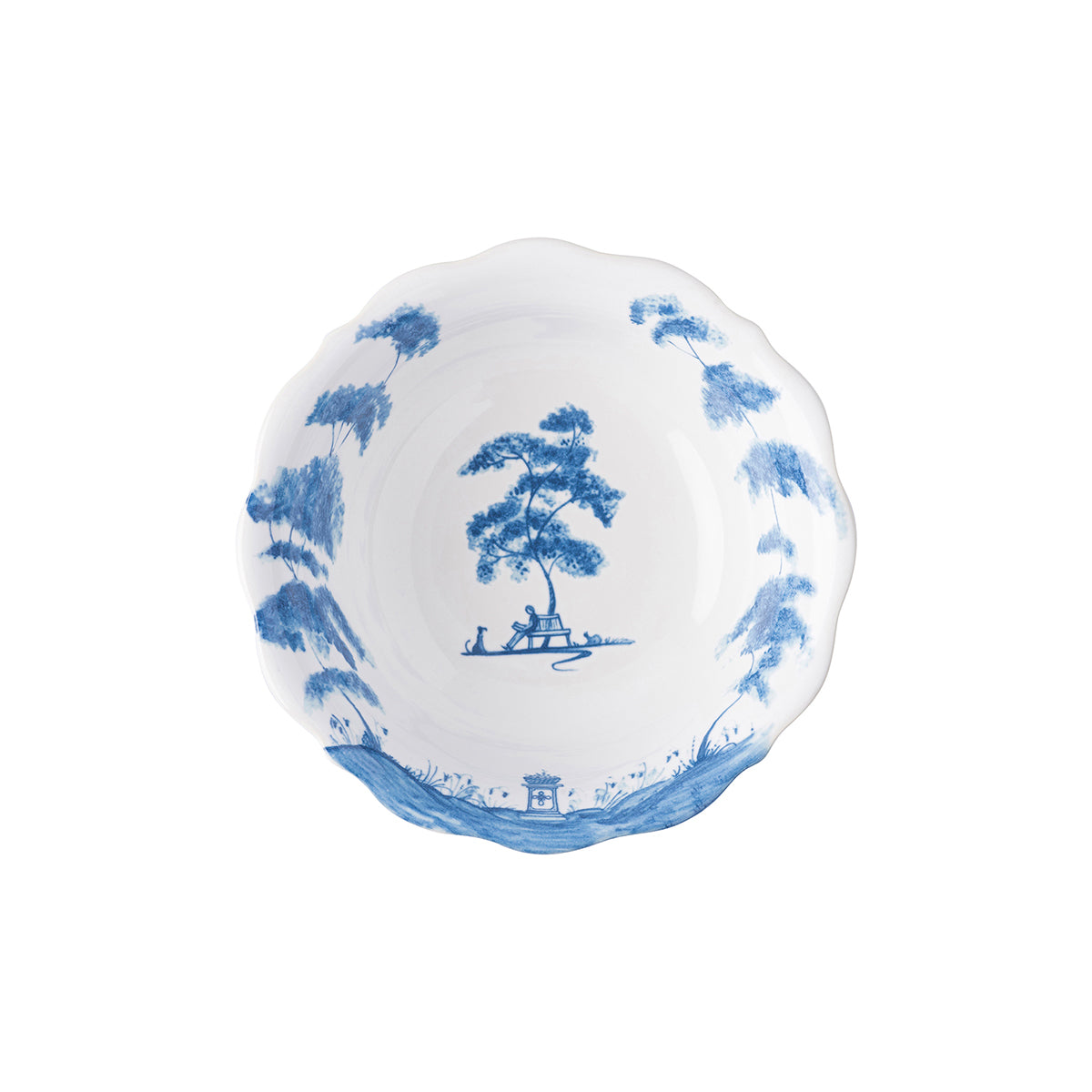 Country Estate Berry Bowl Set/4 - Delft Blue - Alternate View