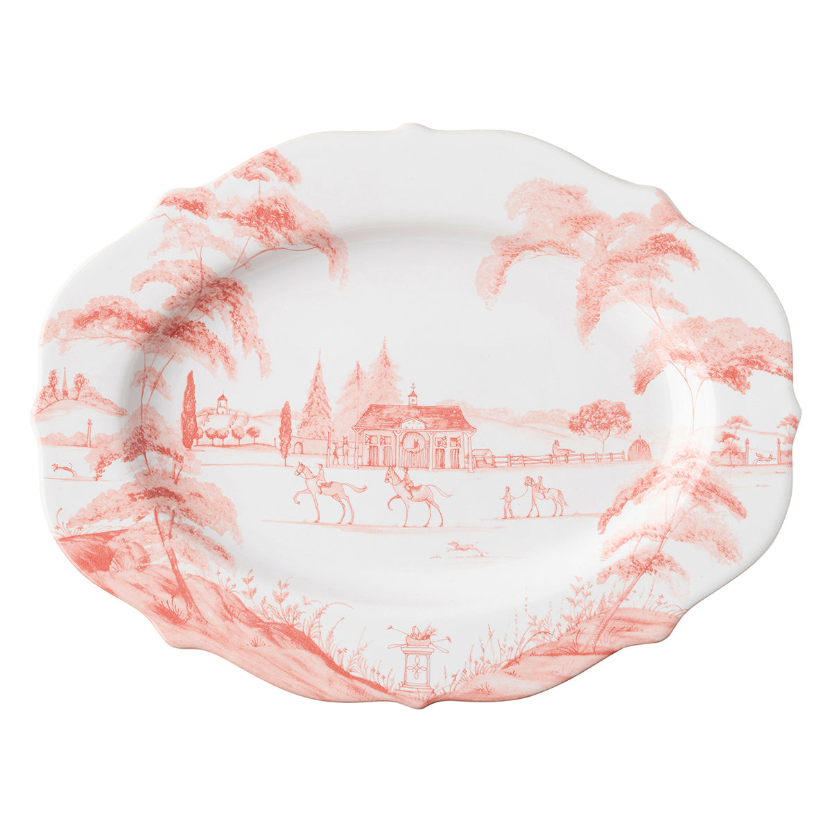 Country Estate 15in Platter - Petal Pink-2nd