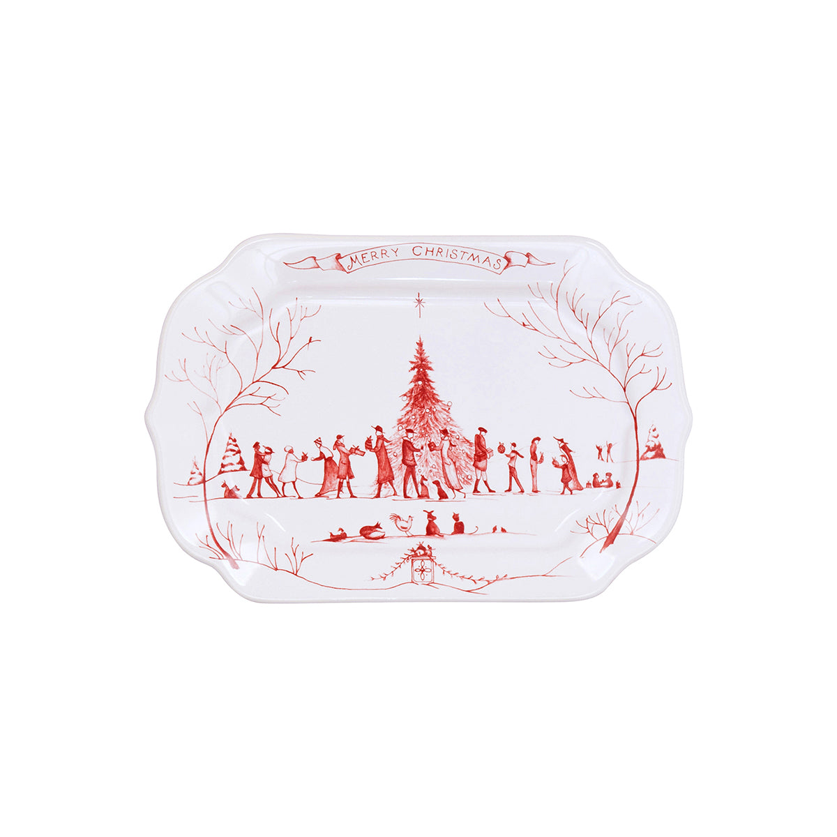Country Estate Winter Frolic Christmas Tray | 2nd