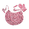 Field of Flowers Apron and Oven Mitt Set-2pc - Ruby-1st