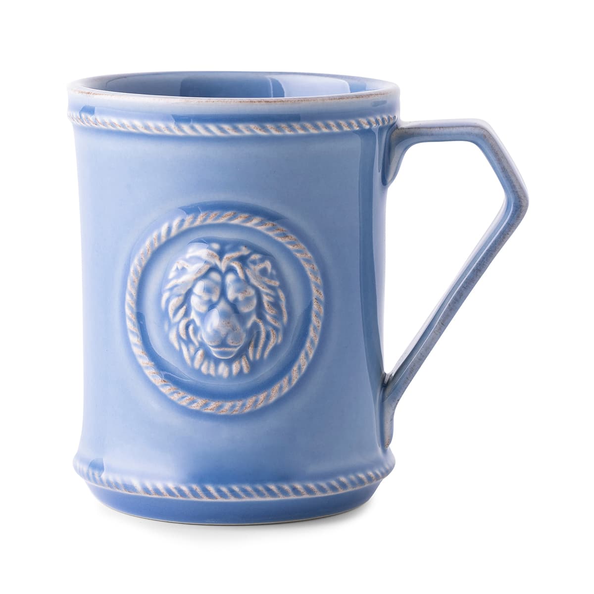 Whether it’s for a gift that speaks for itself or to start your own day, fill it to the brim with liquid courage! Generously proportioned and in our classic Chambray glaze, this mug will bring a well-needed boost every day.