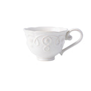 Jardins du Monde Tea Cup Set/4 - Whitewash