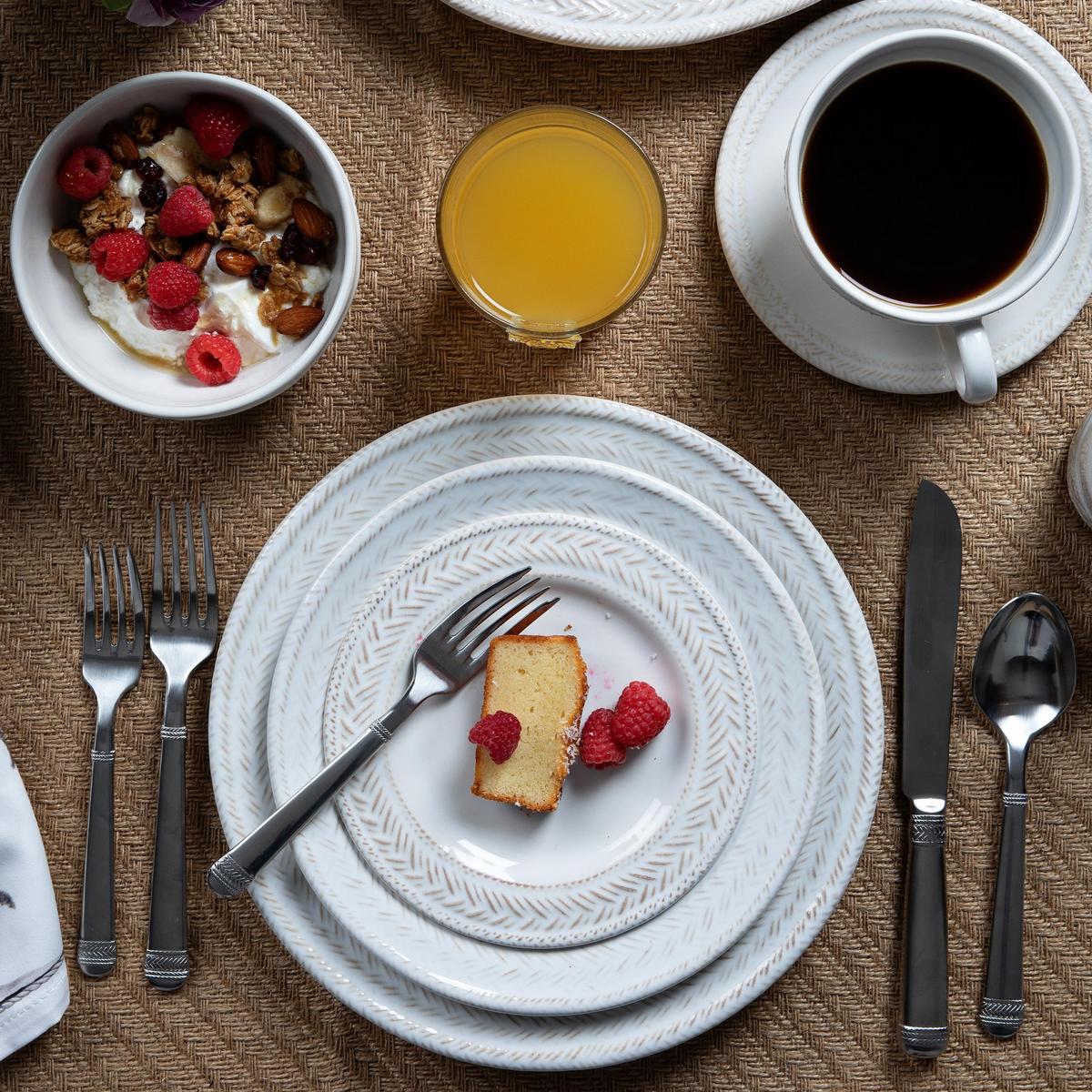 Le Panier Cocktail Plate Set/4 - Whitewash | 2nd