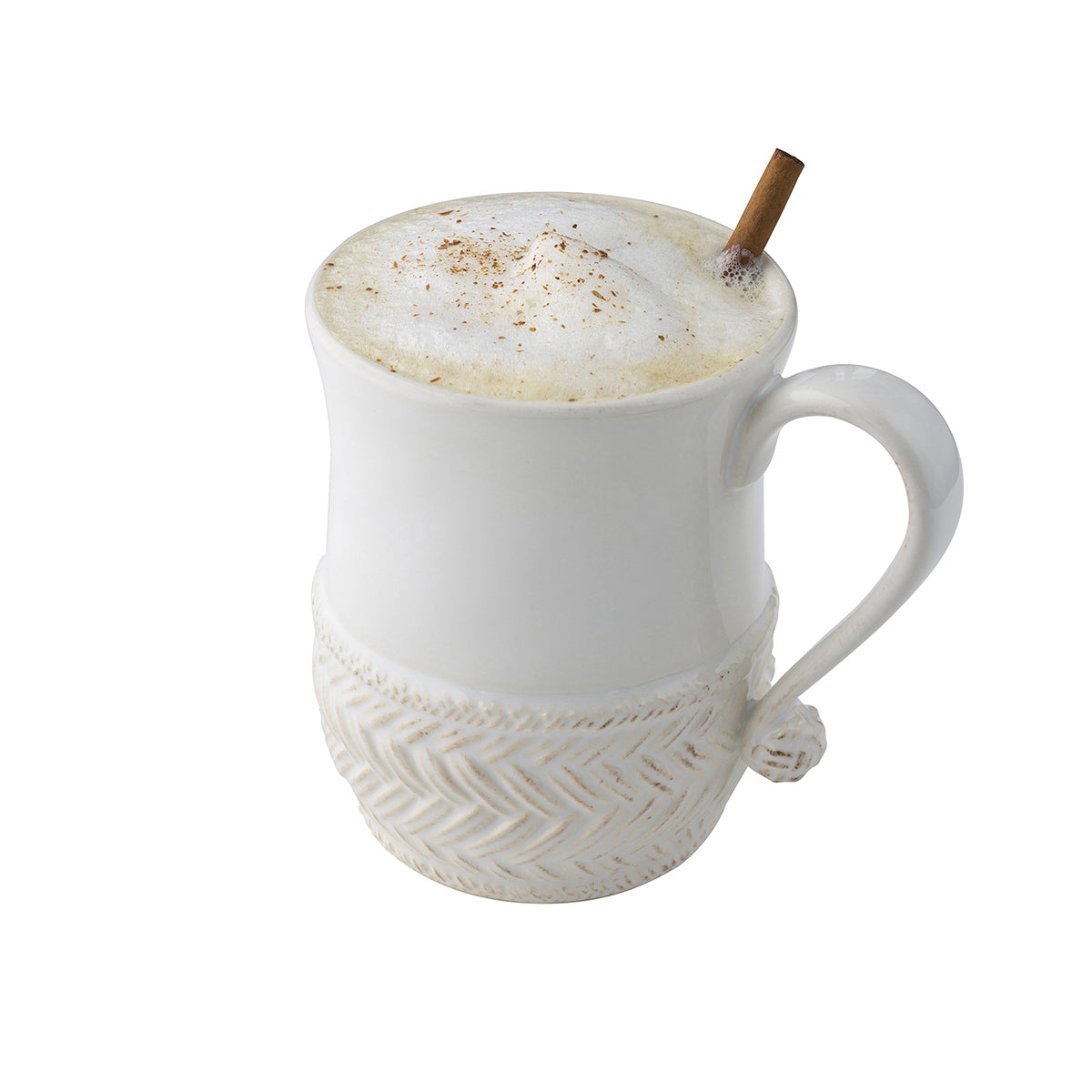 Le Panier Mug Set/4 - Whitewash - Alternate View