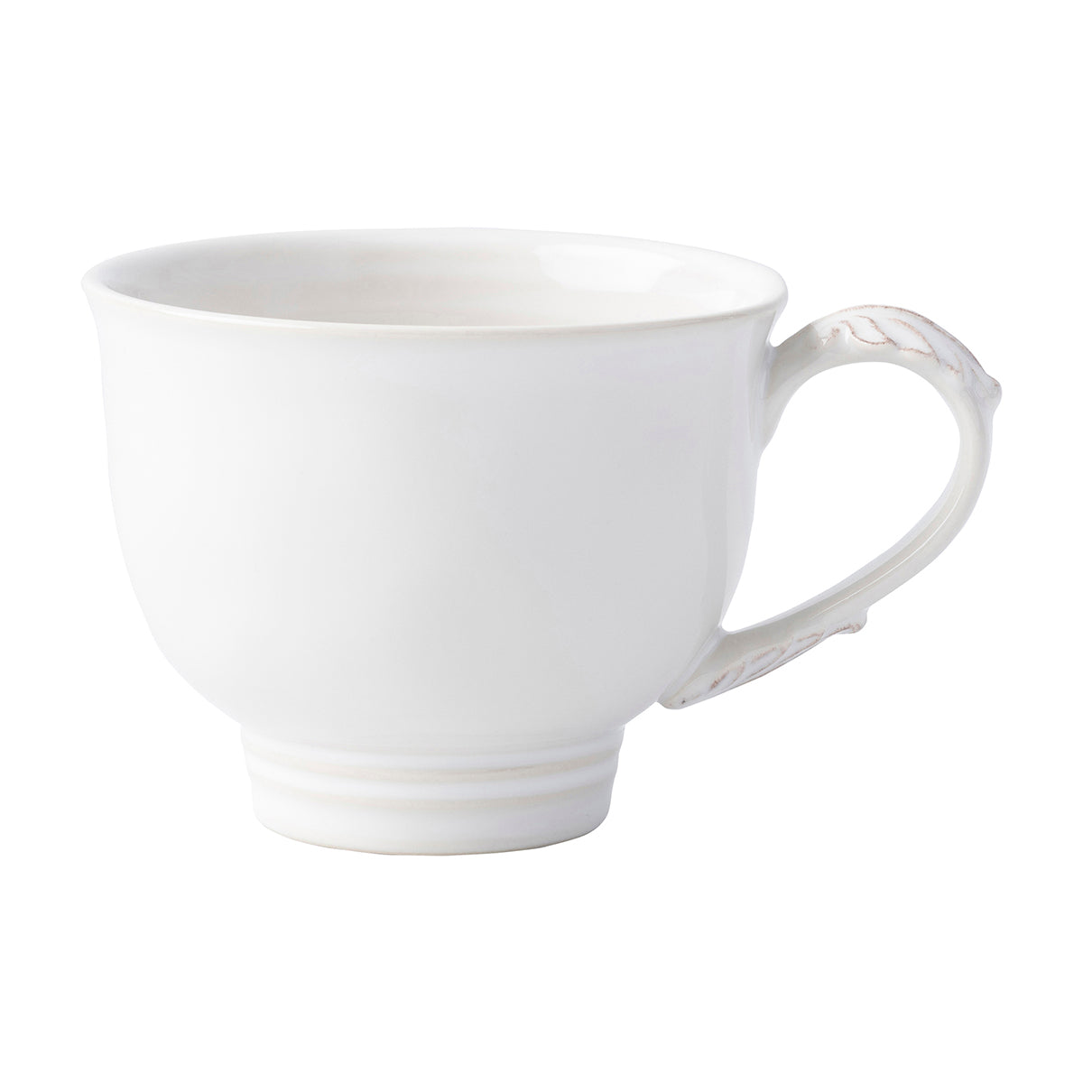 Acanthus Tea-Coffee Cup Set-4 - Whitewash-1st