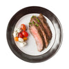 Emerson Dinner Plate Set/4 - White/Pewter | 2nd