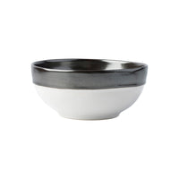 Emerson Cereal Bowl Set/4 - White/Pewter | 2nd