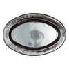 Pewter Stoneware 21in Oval Platter-2nd