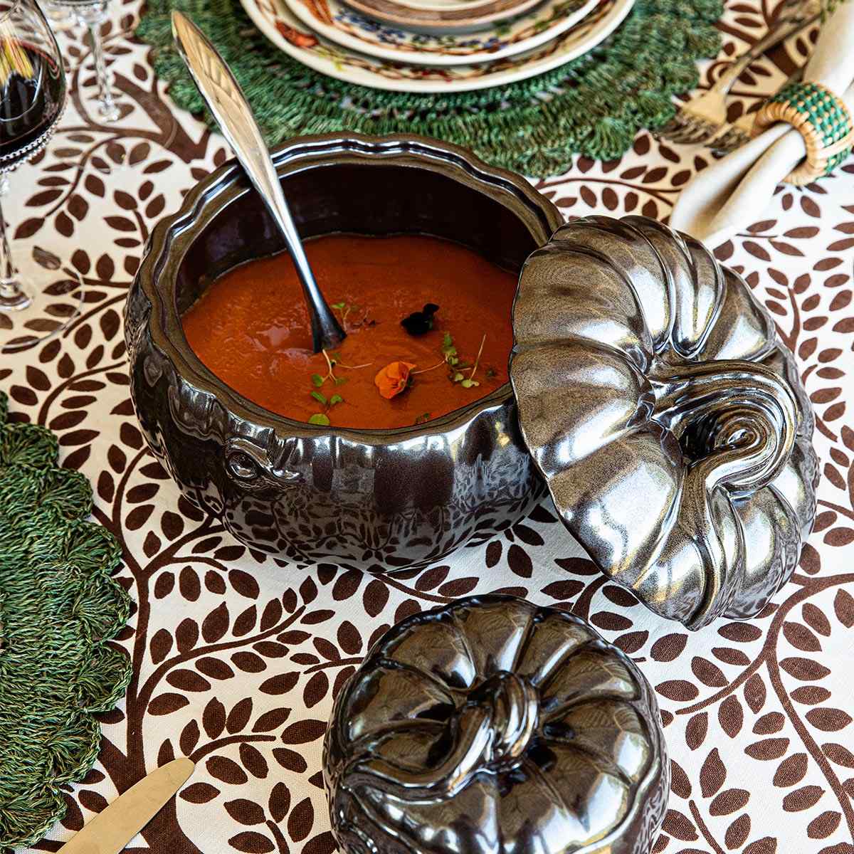 Pewter Stoneware 9 in Pumpkin | 1st – Juliska Factory Outlet