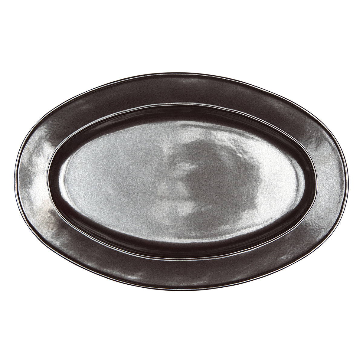Pewter Stoneware 15in Platter-2nd