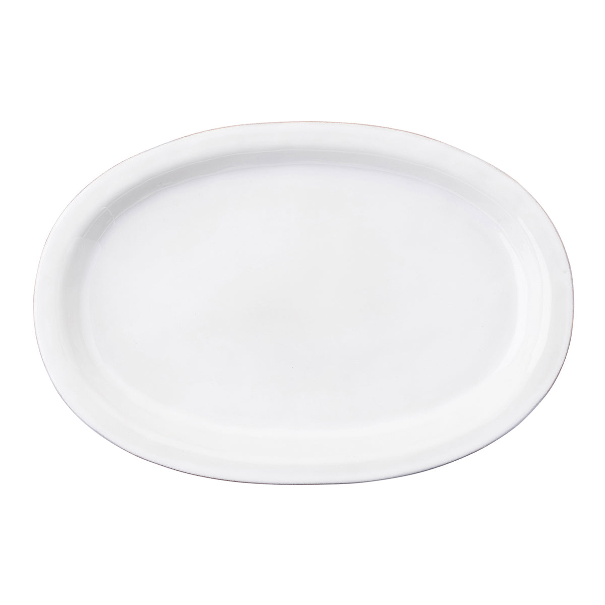 Puro 16in Platter - Whitewash