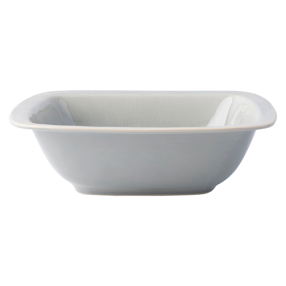Puro Grey Mist Medium Rounded Square Serving Bowl-2nd