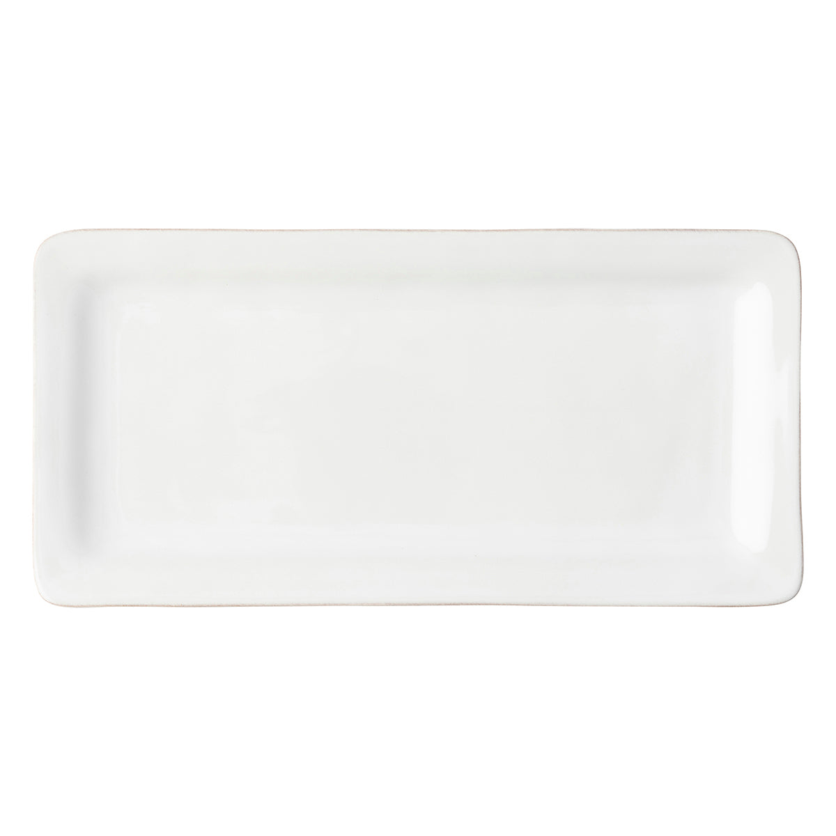 Puro Rectangular Appetizer Platter - Whitewash-2nd