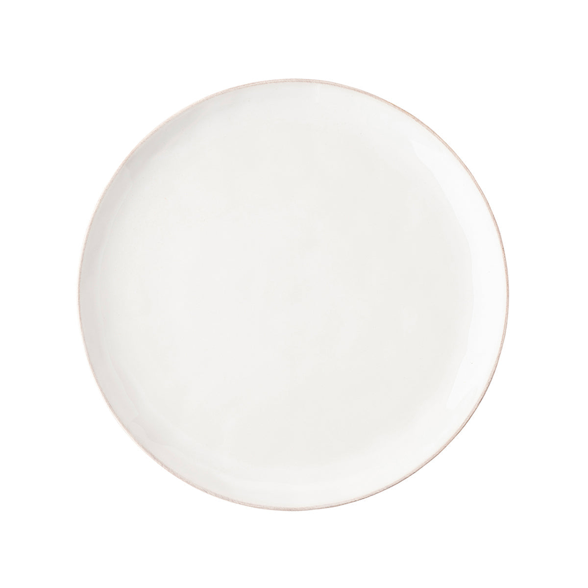 Puro Coupe Dessert-Salad Plate Set-4 - Whitewash-2nd
