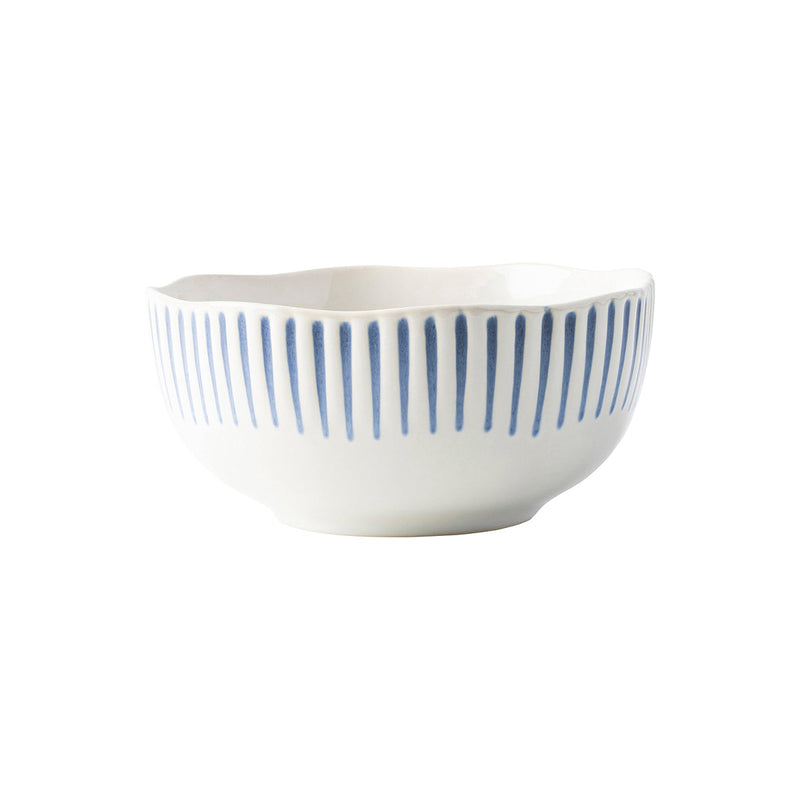 Sitio Stripe Cereal Bowl Set/4 - Indigo | 2nd