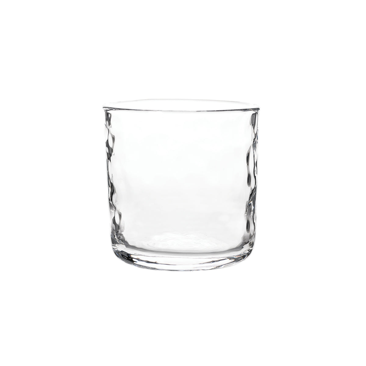 Subtly shimmering and textural this satisfyingly sturdy mouth-blown glass is a worthy vessel for any stiff drink.
