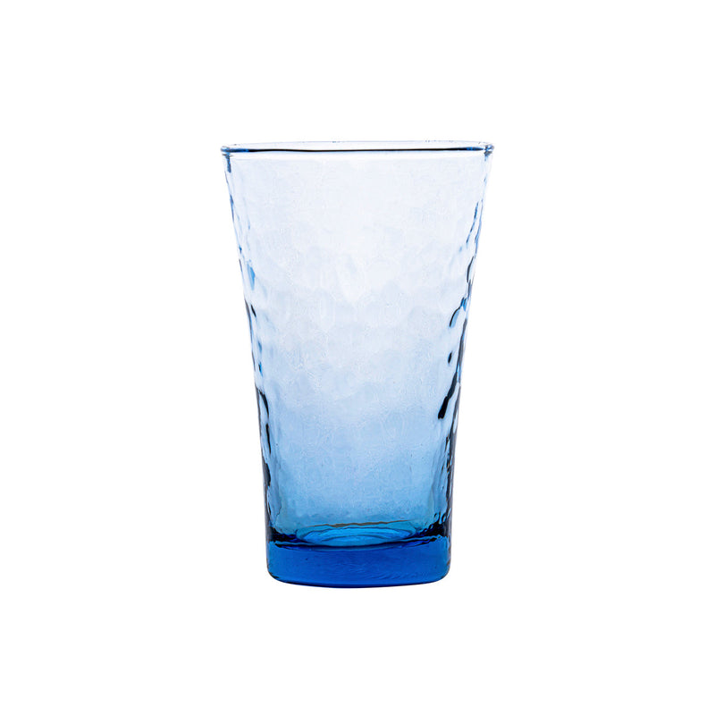 This fetching blue large tumbler is ideal for summer lemonades, homemade sodas or twilight spritzers, 