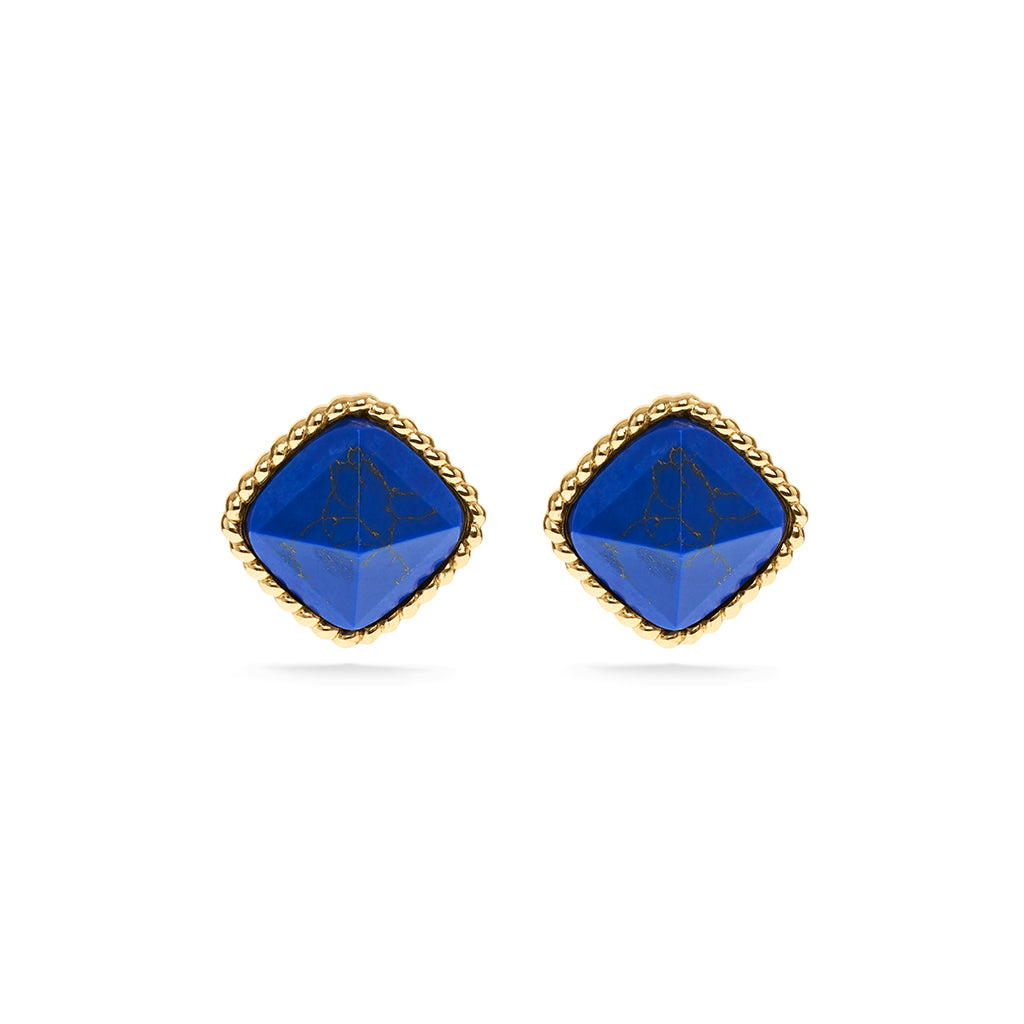 From our Blandine Collection, these clip earrings frame your face with glinting gold. As you catch your reflection while wearing these statement earrings, be reminded to drink in the fresh air and stay grounded.