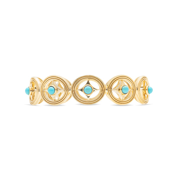 Monique Hinged Bangle - Turquoise – Juliska Factory Outlet