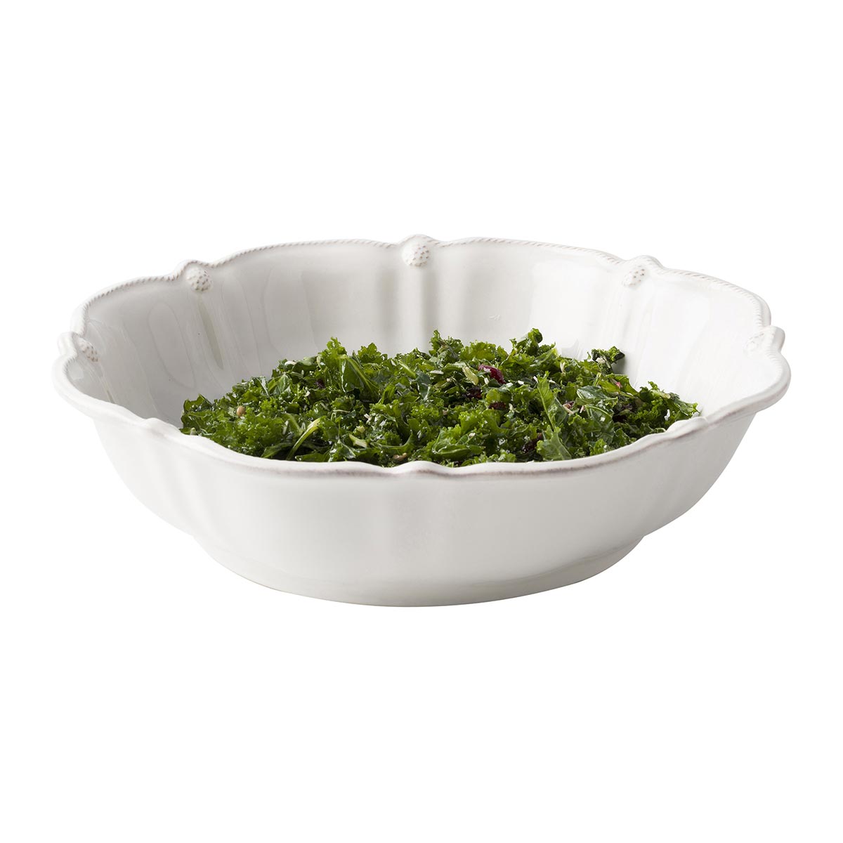 Berry & Thread 13" Serving Bowl - Whitewash - Alternate View