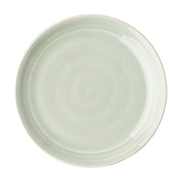 From our Bilbao Collection - Verdant and versatile, this dinner plate in our soft sage glaze is the new neutral for all of your spring and summer dining - indoors or out. Featuring the classic coupe shape, hand-hewn texture, and casual elegance inspired by the city of Bilbao, our fresh green hue is equally refreshing and soothing - which makes mixing, matching, and serving, a breeze.