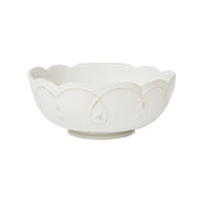 Jardins du Monde 10" Serving Bowl - Whitewash